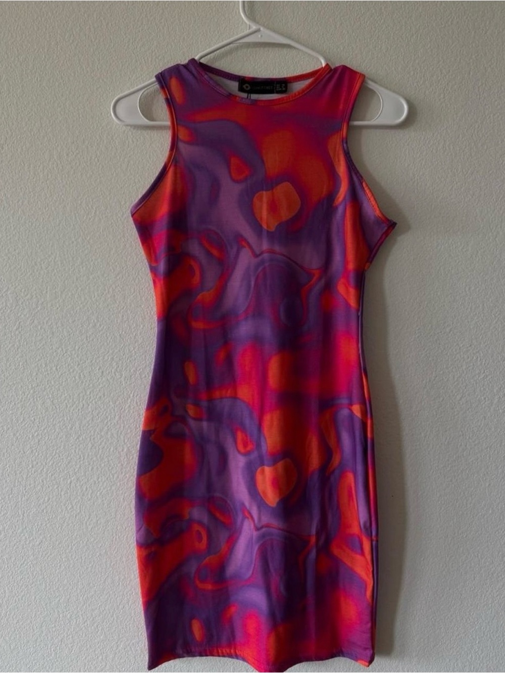 NWT I Saw it First/Zara Abstract Bodycon Dress